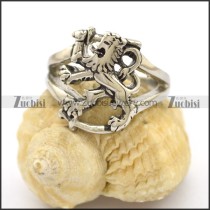 Stainless Steel The King of Lion Ring r002725