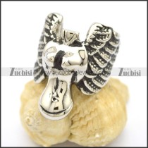 Casting Angel Ring with Two Wings r002773