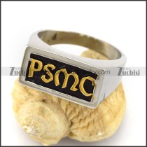 Gold Plating P S M C Ring r003032