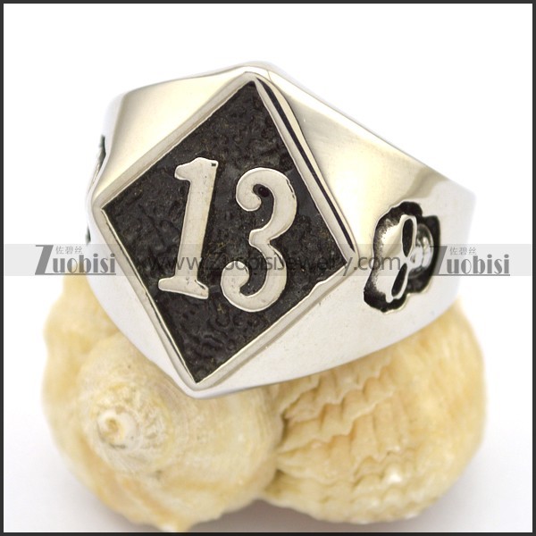 13 Skull Biker Rings r002779