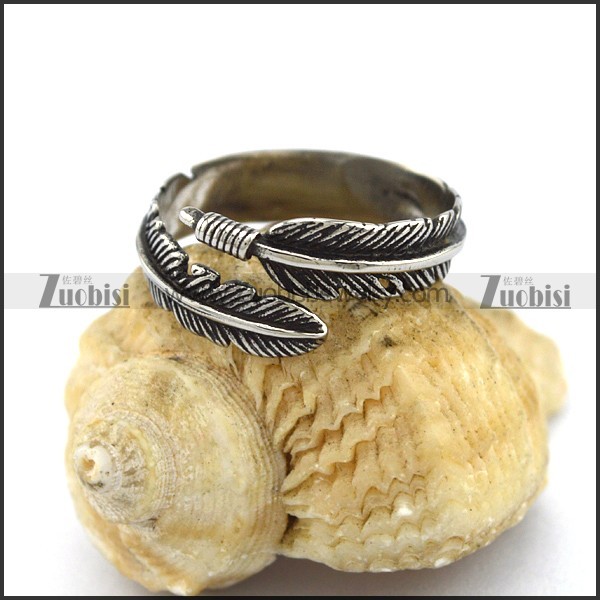 Casting Leaf Ring for Women r002991