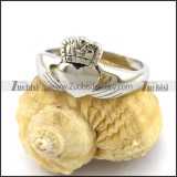 Stainless Steel Claddagh Ring Represented Love Friendship Loyalty r003005
