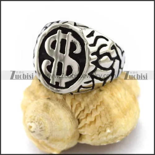 US Dollar Symbol Ring r003011