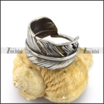 Casting Leaf Ring for Ladies r002930