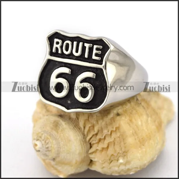 Black 66 Road Ring r002983