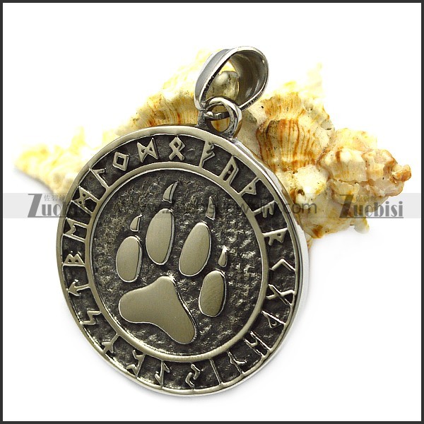 Ancient Viking Bear Paw Pendant p007866