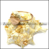 rose gold LOVE heart shaped ring for women r005838