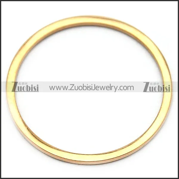 Rose Gold Thin Layering Stainless Steel Ring r005872