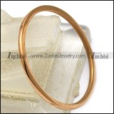 Rose Gold Thin Layering Stainless Steel Ring r005872