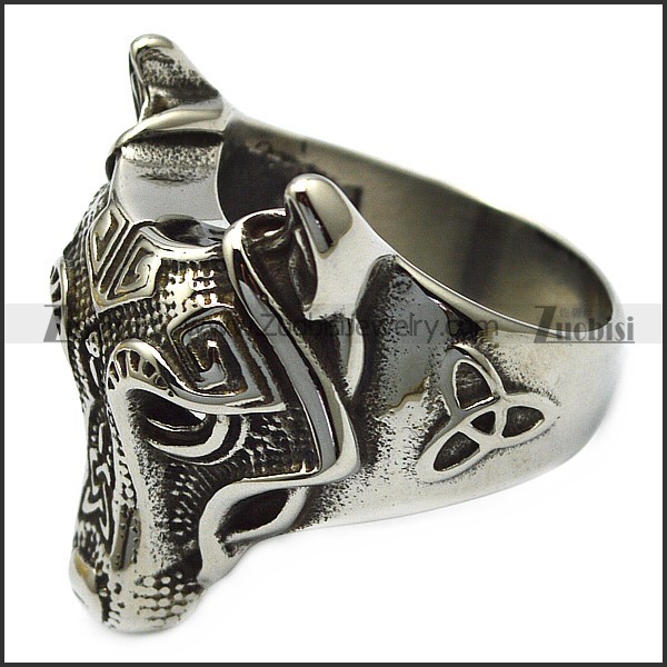 Viking Wolf Ring r005924