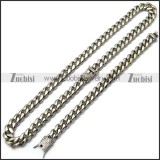 stainless steel hip hop jewelry set s002724