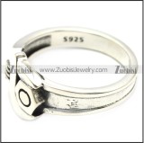 925 sterling silver spanner ring for women bikers r006081