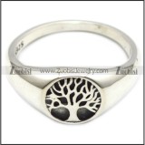 the tree of life sterling silver ring r006086