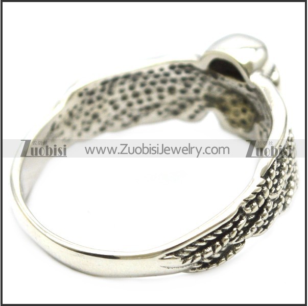 Mens 925 Sterling Silver Skull Ring r006058