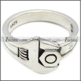 925 sterling silver spanner ring for women bikers r006081