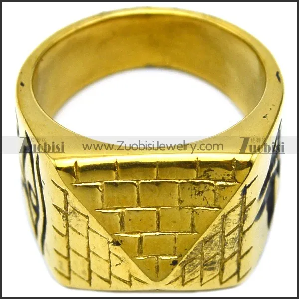 Egypt Gold Ring r006379