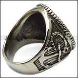 Stainless Steel Lighthouse Signet Ring r006528