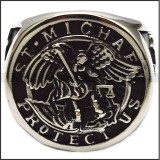 ST. Michael Protect US Ring r006517