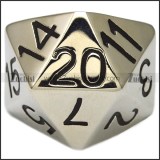 Stainless Steel Ring with Numbers r006548
