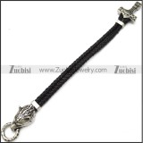 Viking Stainless Steel Wolf and Hammer Bracelets b008807