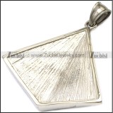 Egypt Nile Key Ankh Pendant in Stainless Steel p009064