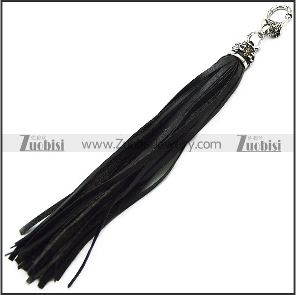 Black Leather Key Chains k000060