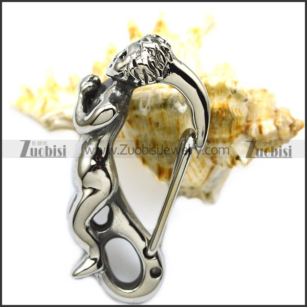 Boy Clasp in Stainless Steel a000929