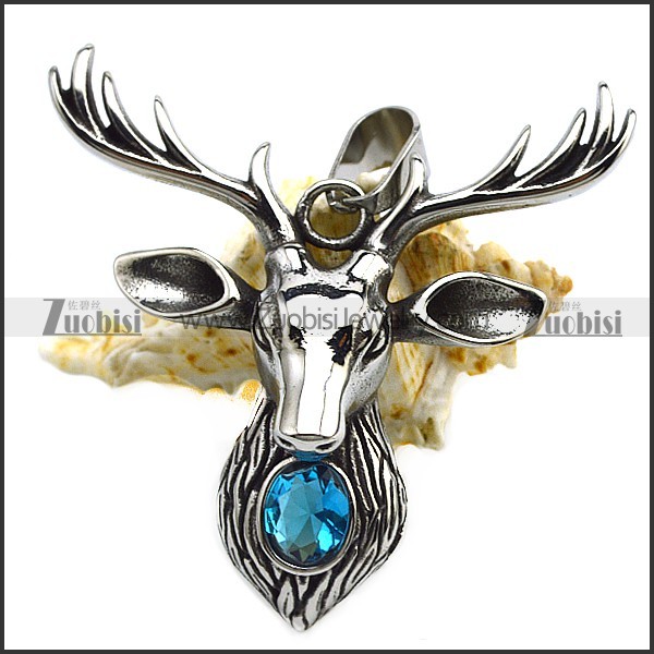 Deer Pendant for Unisex p009625