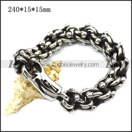 Unique Stainless Steel Casting Bracelet