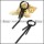 Black Stainless Steel Huggie Hinged Hoop Dangle Earrings for Unisex e001897