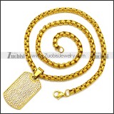 Stainless Steel Necklace n002934