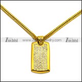 Stainless Steel Necklace n002990
