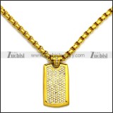 Stainless Steel Necklace n002935