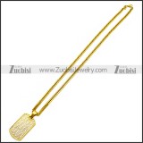 Stainless Steel Necklace n002989