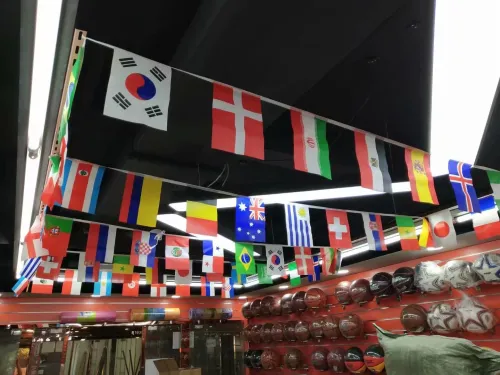 soccer Flag  Size 14cm*21cm Football Flag