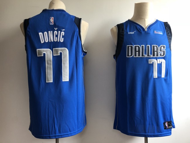 Men Dallas Doncic 77 Basketball Jersey