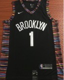 Men's Brooklyn Nets D'Angelo Russell Black  Basketball Jersey