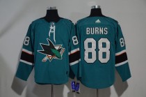 Adult Brent Burns San Jose Sharks #88 Teal