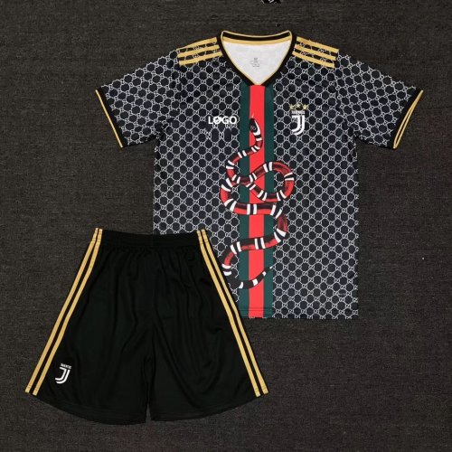 201920 Aaa Quality Adult Juventus Gc Black Soccer Uniform Football Kit