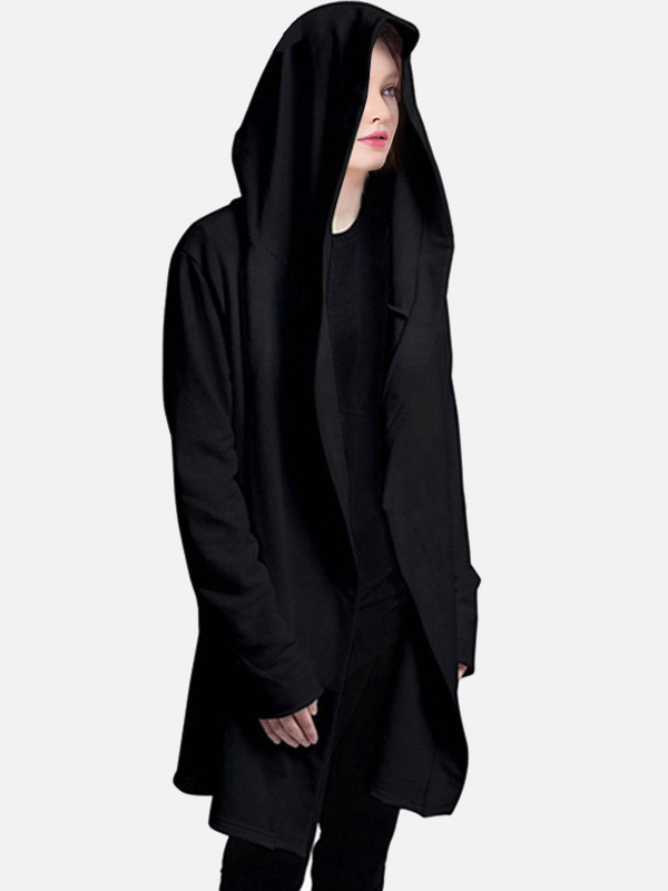 women's plus size longline hoodies