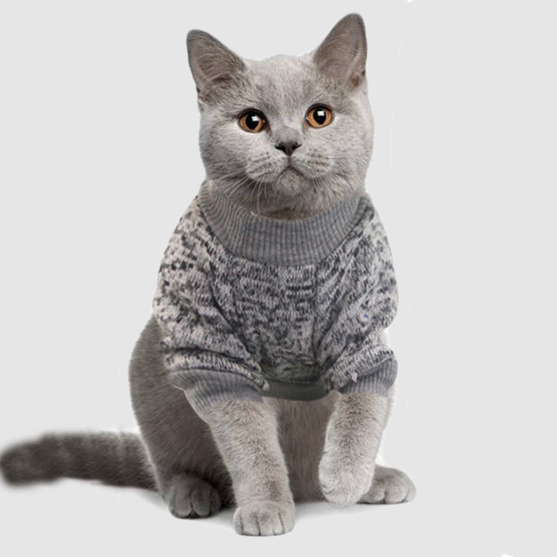 Cat Clothes Winter Warm Pet Clothing For Cats Fashion Outfits