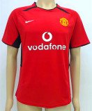2002 Manchester United home Retro Jersey Thailand Quality
