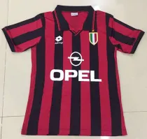 1996 AC Milan home Retro Jersey Thailand Quality
