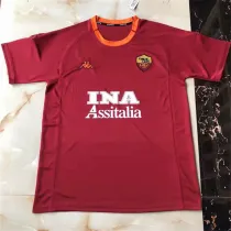 00-01 AS Roma home Retro Jersey Thailand Quality