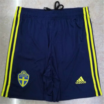 2020 Sweden home Soccer shorts Thailand Quality