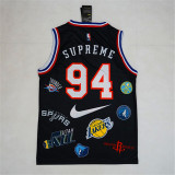 Supreme x Nike x NBA 球衣94号 黑色