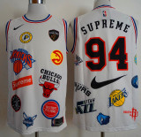 Supreme x Nike x NBA 球衣94号 白色