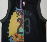 KAWS x Jordan x NBA 黑魂版球衣 23号 黑色