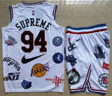 Supreme x Nike x NBA 套装94号 白色