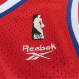  Philadelphia 76ers 76人队 3号 艾佛森 红色 10周年极品网眼球衣